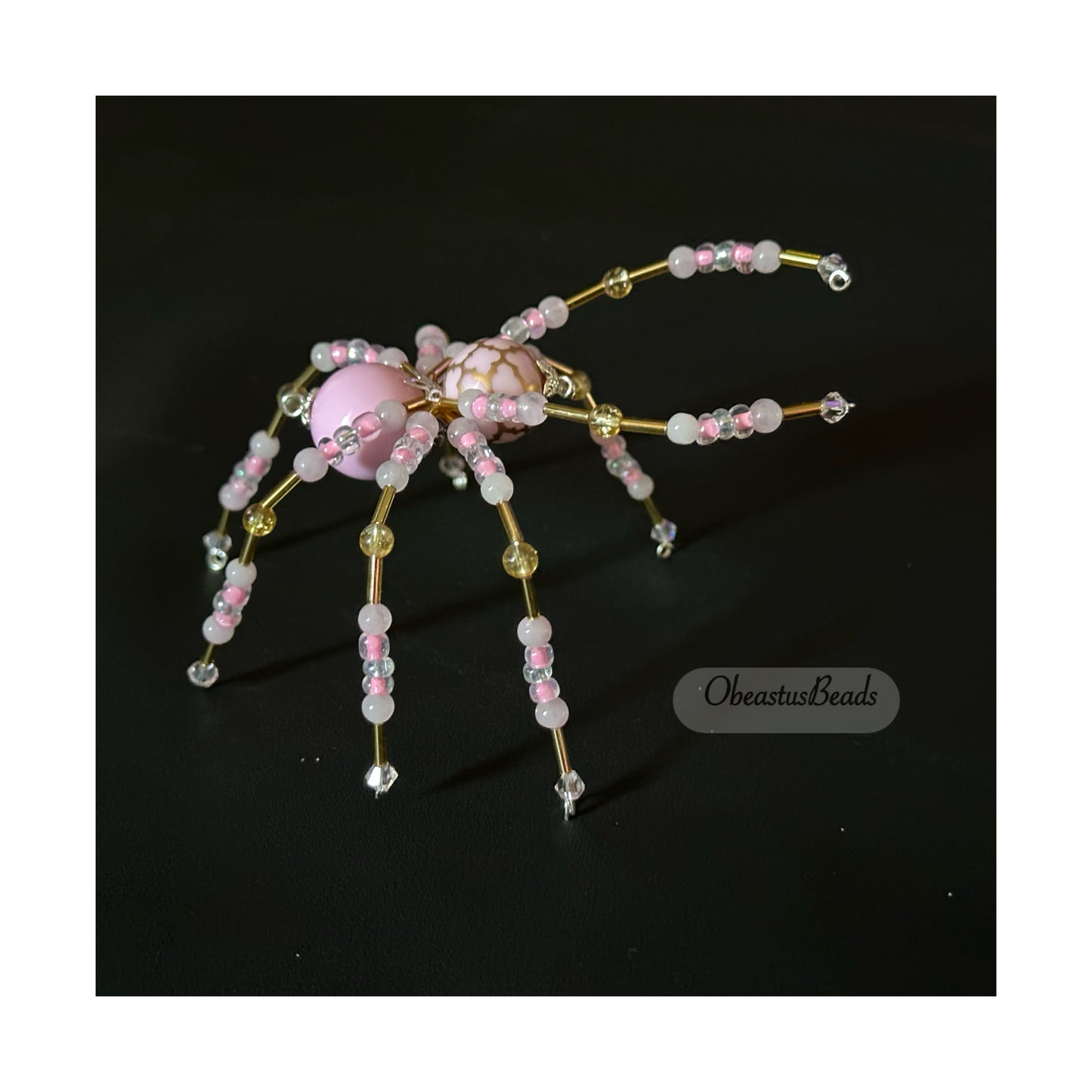 Daddy Long Legs Beaded Spider