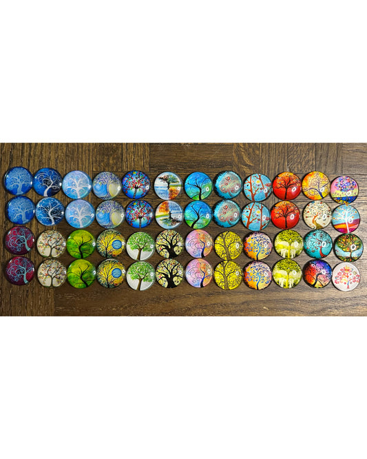 Beaded Badge Reel Tops - Tops Only