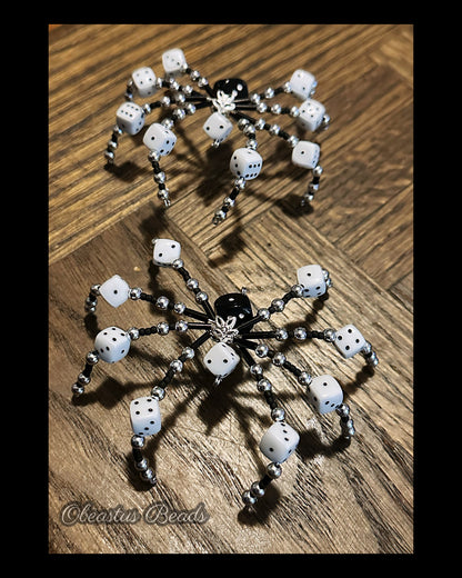 Halloween Spider Decorations - Beaded Spiders