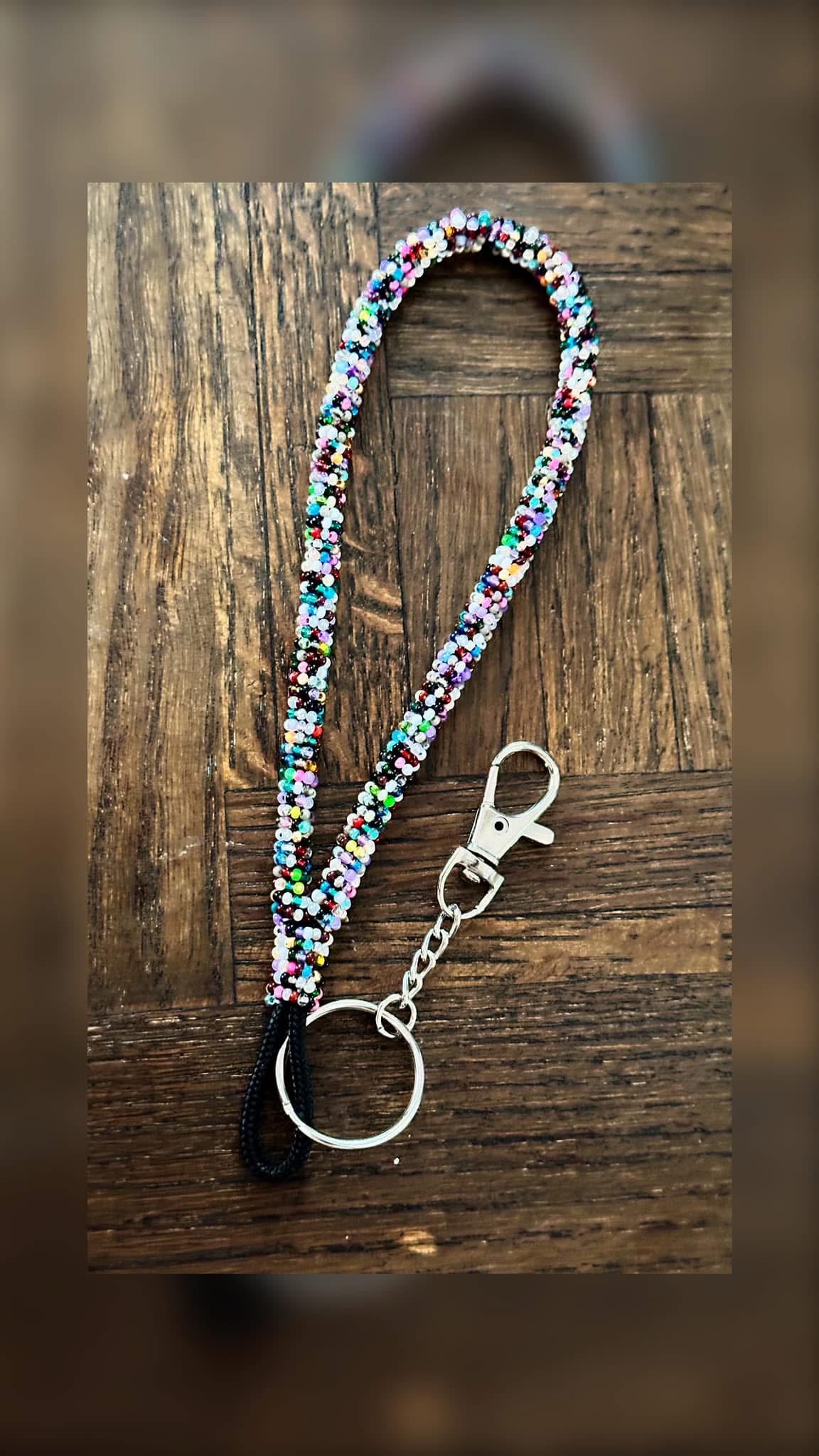 Bead Soup Keychain