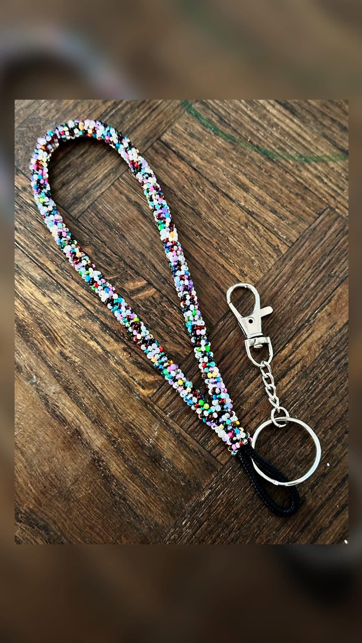 Bead Soup Keychain