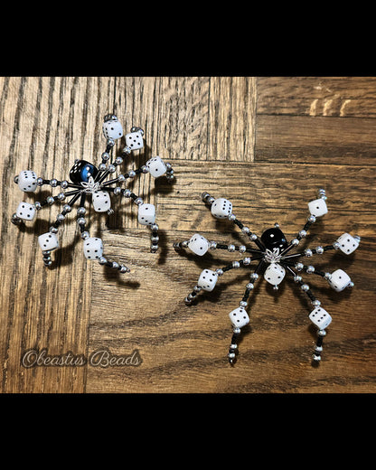 Halloween Spider Decorations - Beaded Spiders